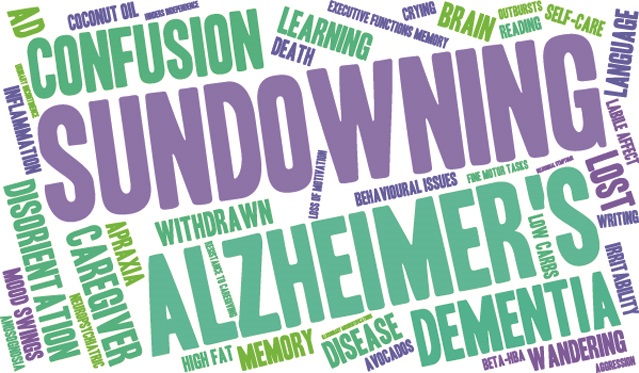 Alzheimer's word cloud