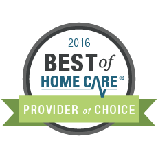 Best of home care logo