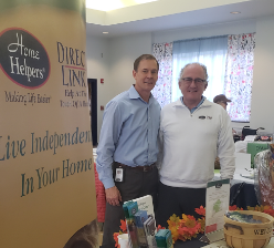 Home Helpers Owners Peter DiMaria and Bill Gardner (from Bloomfield CT)