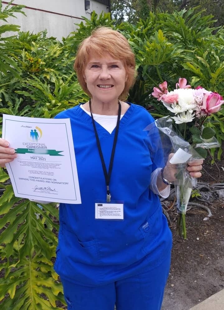 Ann, May Caregiver of the Month
