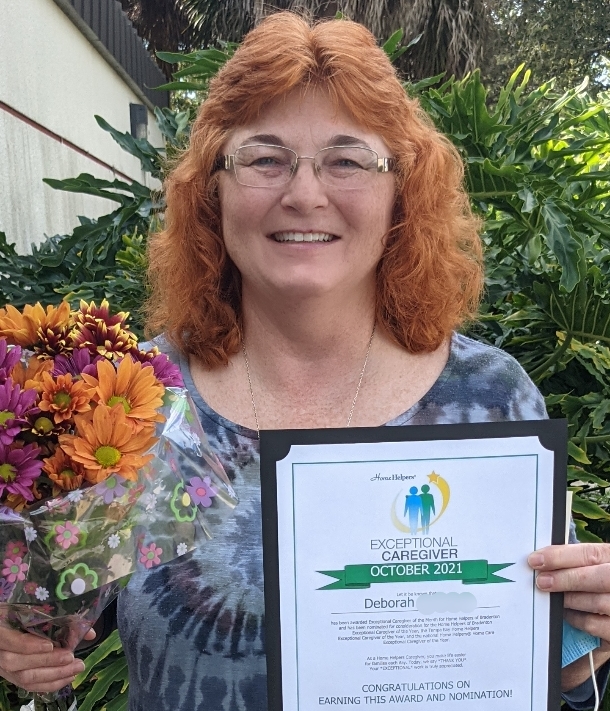 October 2021 Exceptional Caregiver of the Month