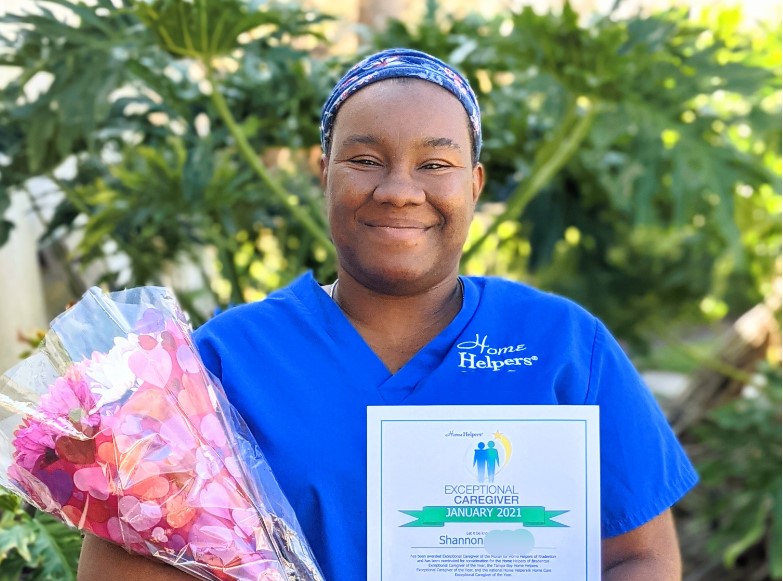 Shannon, January Caregiver of the Month