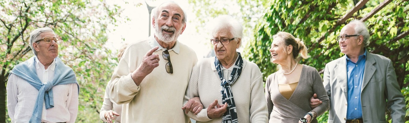 Active senior citizens 