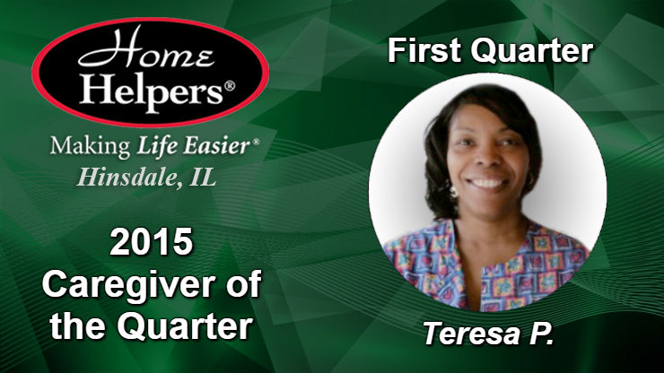 Caregiver of the quarter Teresa P.