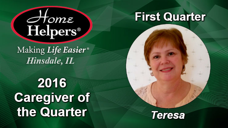 Caregiver of the Quarter Teresa
