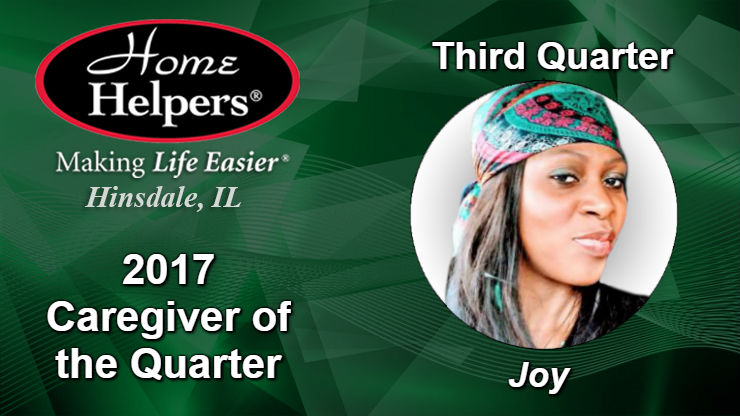 Caregiver of the Quarter Joy