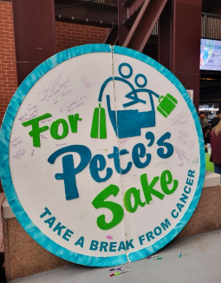 For Pete's Sake Take a Break From Cancer Logo