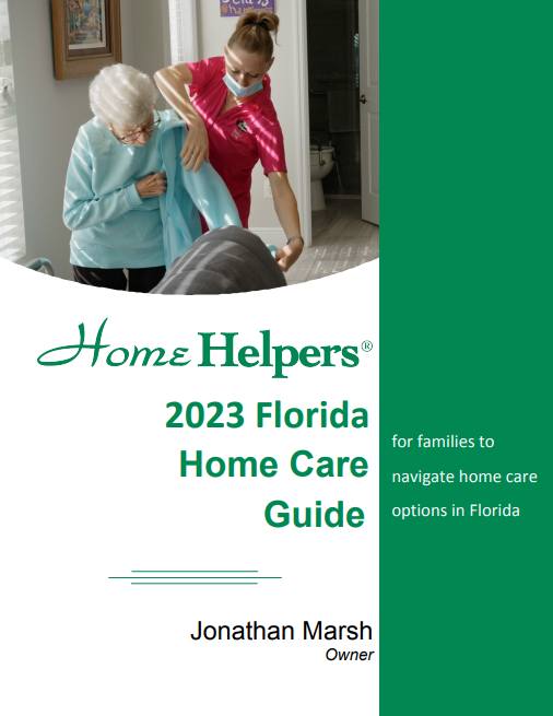 Home Helpers 2023 Florida Home Care Guide Cover